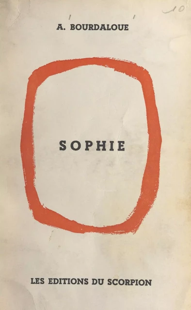 Sophie - Alphonsine Bourdaloue - FeniXX réédition numérique