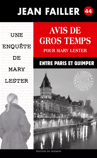 Avis de gros temps pour Mary Lester - Jean Failler - Palémon