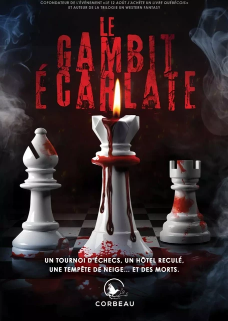 Le Gambit Écarlate - Patrice Cazeault - Éditions Corbeau