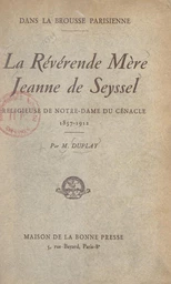 La révérende mère Jeanne de Seyssel