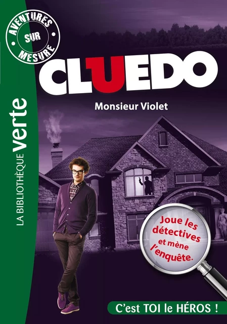 Aventures sur Mesure - Cluedo 05, Monsieur Violet -  Hasbro - Hachette Jeunesse