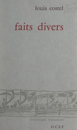 Faits divers - Louis Costel - FeniXX réédition numérique