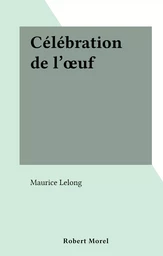 Célébration de l'œuf