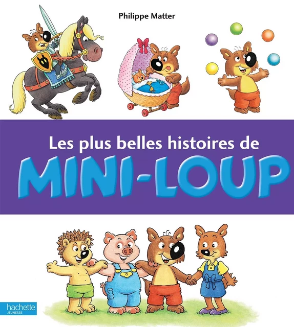 Les plus belles histoires de Mini-Loup - Philippe Matter - Hachette Enfants