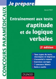 Entraînement aux tests d'aptitude et de logique verbales - 2e édition