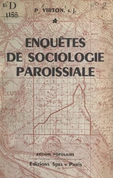 Enquêtes de sociologie paroissiale