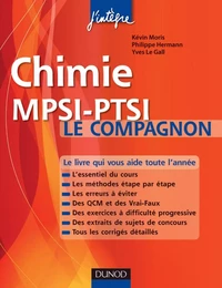 Chimie Le compagnon MPSI-PTSI