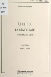 Le défi de la démocratie