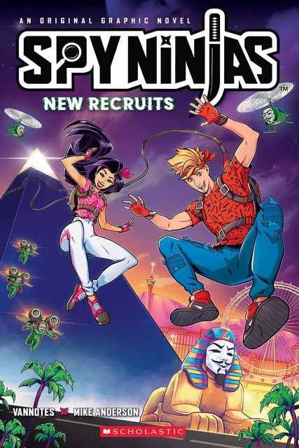 Spy Ninjas Official Graphic Novel: New Recruits -  - Scholastic Inc.