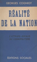 Réalité de la nation