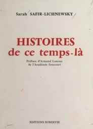 Histoires de ce temps-là