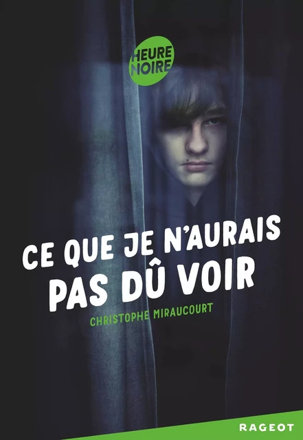 Ce que je n'aurais pas dû voir - Christophe Miraucourt - Rageot Editeur