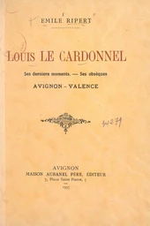 Louis Le Cardonnel