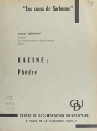 Racine : Phèdre