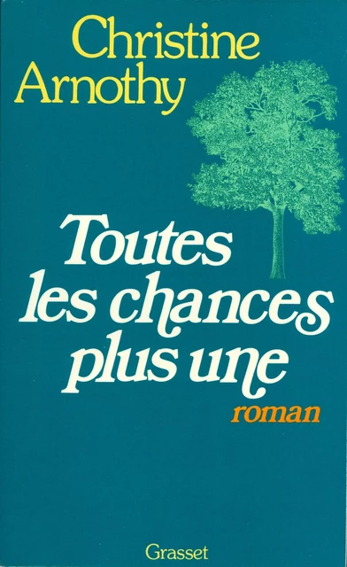 Toutes les chances plus une - Christine Arnothy William Dickinson - Grasset