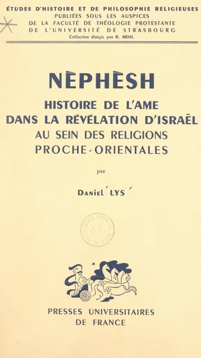 Nèphèsh - Daniel Lys - FeniXX réédition numérique