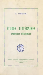 Études littéraires