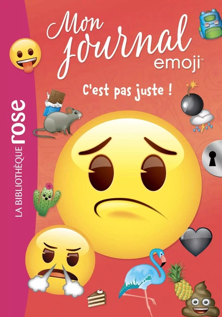 emoji TM mon journal 04 - C'est pas juste ! - Catherine Kalengula - Hachette Jeunesse