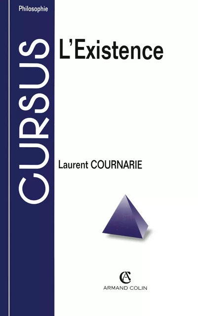 L'existence - Laurent Cournarie - Armand Colin