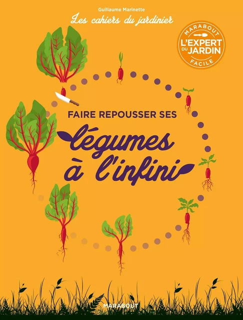 Les cahiers du jardinier - Faire pousser ses légumes à l'infini - Guillaume Marinette - Marabout