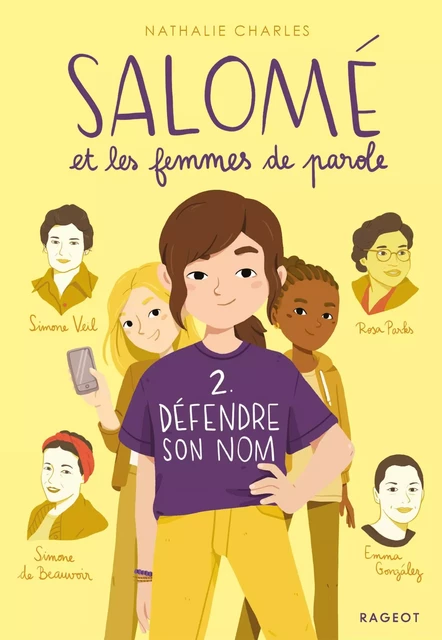 Salomé et les femmes de parole - Défendre son nom - Nathalie Charles - Rageot Editeur