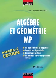 Algèbre et géométrie MP