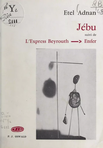 Jébu - Etel Adnan - FeniXX réédition numérique