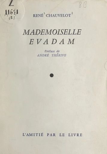 Mademoiselle Evadam - René Chauvelot - FeniXX réédition numérique