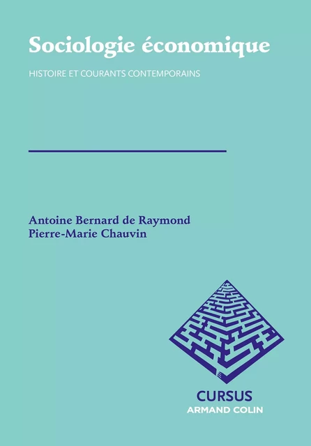 Sociologie économique - Antoine Bernard de Raymond, Pierre-Marie Chauvin - Armand Colin