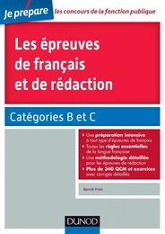 Les épreuves de français et de rédaction - Concours fonction publique - Catégories B et C