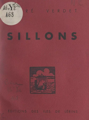 Sillons - André Verdet - FeniXX réédition numérique