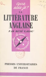 La littérature anglaise