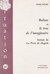 Balzac et le troc de l'imaginaire