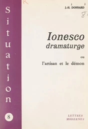 Ionesco dramaturge