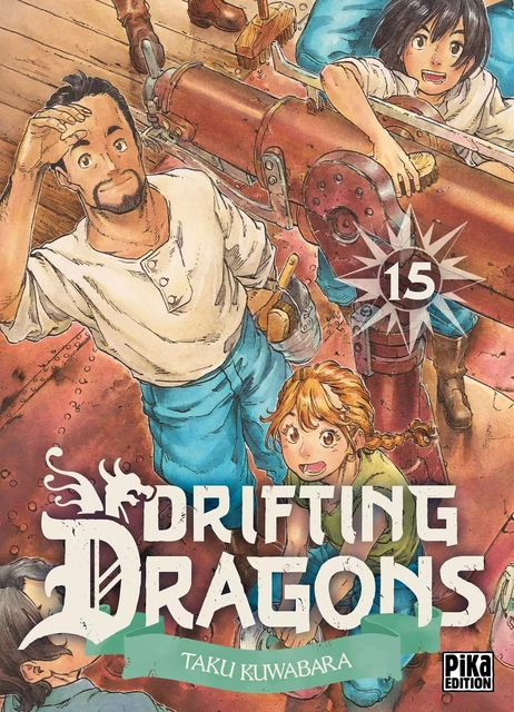 Drifting Dragons T15 - Taku Kuwabara - Pika