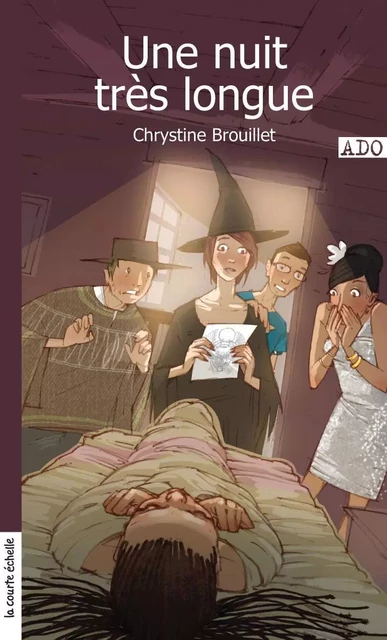 Une nuit très longue - Chrystine Brouillet - la courte échelle