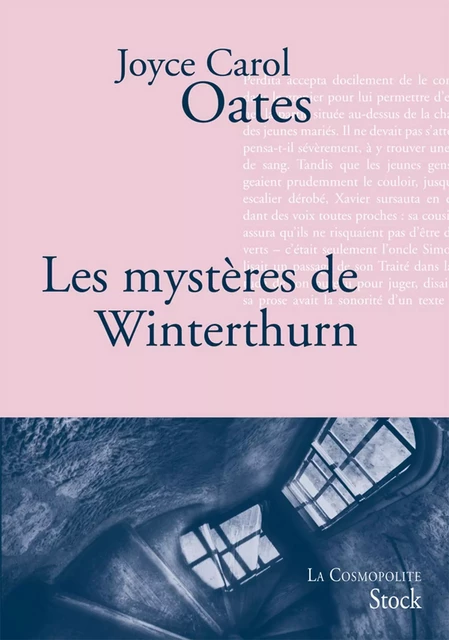 Les mystères de Winterthurn - Joyce Carol Oates - Stock