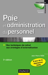 Paie et administration du personnel - 5e éd.