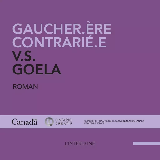 Gaucher.ère contrarié.e - V.S. Goela - Éditions L'Interligne