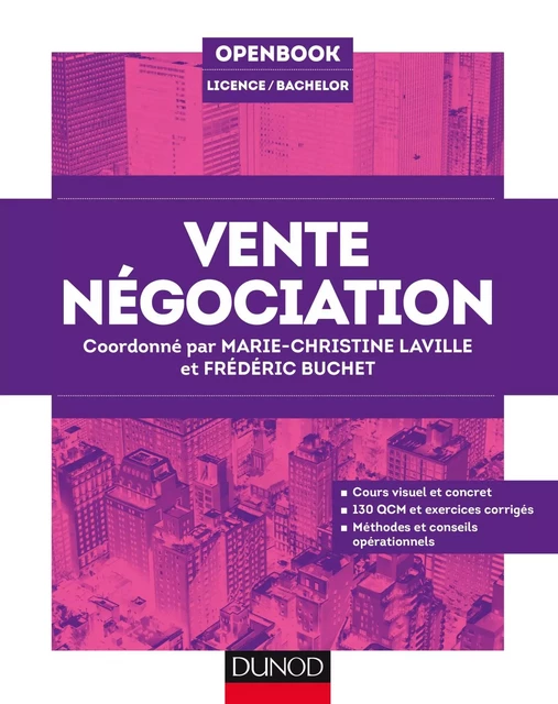 Vente Négociation - Marie-Christine Laville, Frédéric Buchet - Dunod