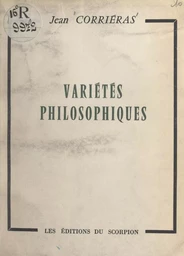 Variétés philosophiques