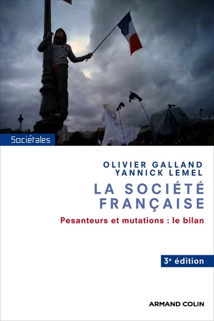 La société française - Olivier Galland, Yannick Lemel - Armand Colin