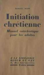 Initiation chrétienne