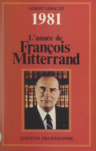 1981 - Albert Lebacqz - FeniXX réédition numérique