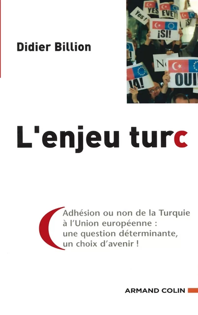 L'enjeu turc - Didier Billion - Armand Colin