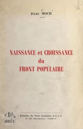 Naissance et croissance du Front populaire