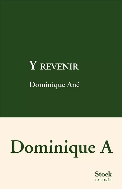 Y revenir - Dominique A - Stock