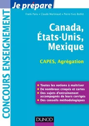 Canada, Etats-Unis, Mexique - Capes-Agrégation