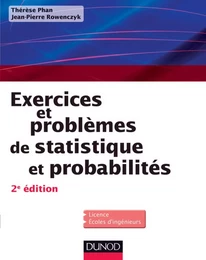 Exercices et problèmes de Statistique et probabilités - 2e éd