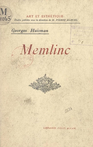 Memlinc - Georges Huisman - FeniXX réédition numérique